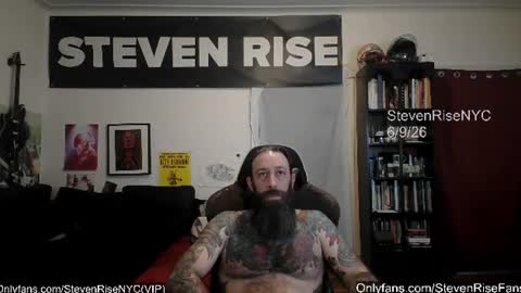 StevenRiseNYC online show from June 2026 12:37:01 PM