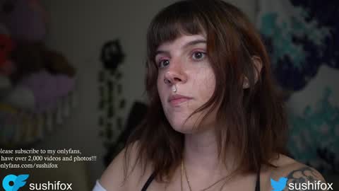 Snapshot of sushifox chatting on February 2025 05:03:02 PM online show from February 2025 05:03:02 PM