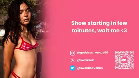 Venus online show from June 2026 07:07:01 PM