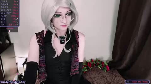 Snapshot of sylvie_fey chatting on March 2025 10:10:01 PM Sylvie online show from March 2025 10:10:01 PM