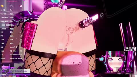 Snapshot of tadakonyanko chatting on January 2025 02:39:02 AM Tadako Nyanko online show from January 2025 02:39:02 AM