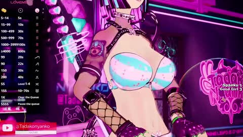 Snapshot of tadakonyanko chatting on January 2025 02:29:01 AM Tadako Nyanko online show from January 2025 02:29:01 AM