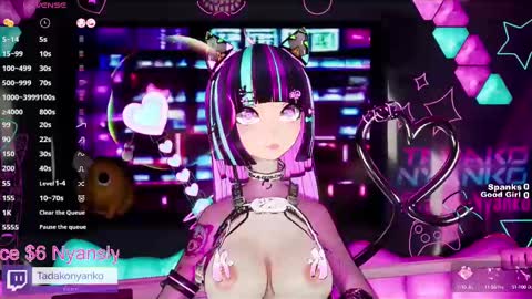 Snapshot of tadakonyanko chatting on February 2025 02:28:02 AM Tadako Nyanko online show from February 2025 02:28:02 AM