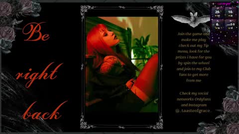 Snapshot of taste_of_grace chatting on March 2025 08:22:01 PM join my onlyfans Telegram channel online show from March 2025 08:22:01 PM