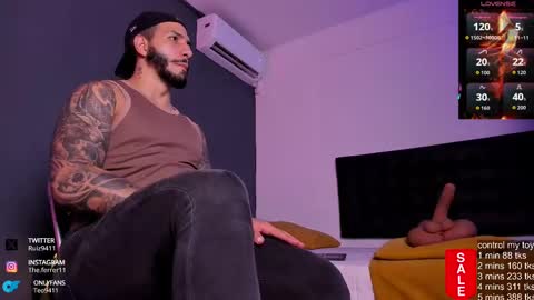 Snapshot of teoferrer chatting on September 2025 08:31:01 PM Teo Ferrer online show from September 2025 08:31:01 PM