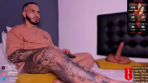 Snapshot of teoferrer chatting on September 2025 08:41:01 PM Teo Ferrer online show from September 2025 08:41:01 PM