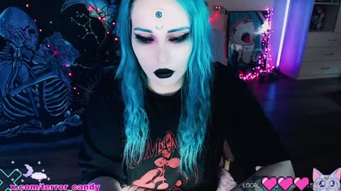 Snapshot of terror_candy chatting on January 2025 12:26:02 AM CRY BABY online show from January 2025 12:26:02 AM