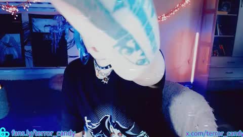 Snapshot of terror_candy chatting on February 2026 08:43:01 PM CRY BABY online show from February 2026 08:43:01 PM