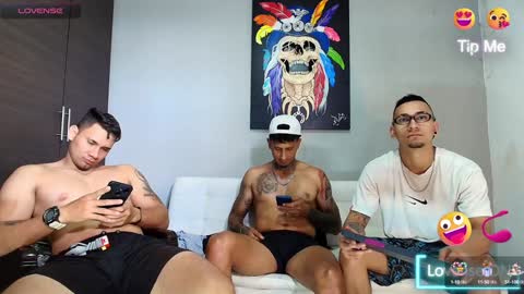 Snapshot of the_golden_boys chatting on January 2025 07:15:01 PM SCOTT THEO KAMERON GENDERSON online show from January 2025 07:15:01 PM