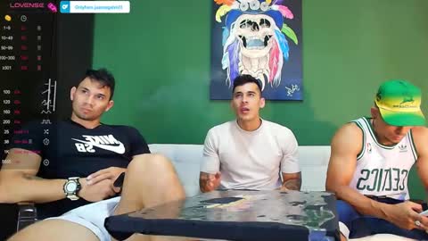 Snapshot of the_golden_boys chatting on September 2025 05:23:01 PM SCOTT THEO KAMERON GENDERSON online show from September 2025 05:23:01 PM