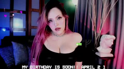 Snapshot of theprincess_rosee chatting on April 2026 02:23:01 AM Rosie online show from April 2026 02:23:01 AM