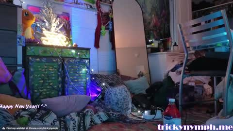 Snapshot of tricky_nymph chatting on January 2025 08:02:02 AM Cassie online show from January 2025 08:02:02 AM