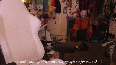 Snapshot of tricky_nymph chatting on February 2025 07:40:01 AM Cassie online show from February 2025 07:40:01 AM