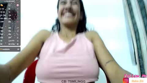 Snapshot of tsmilingg chatting on December 2024 08:25:02 PM Dulce online show from December 2024 08:25:02 PM