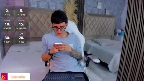 Snapshot of tylercross_ chatting on April 2026 08:36:02 PM Tyler online show from April 2026 08:36:02 PM