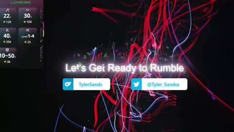 Tyler Sands online show from October 2025 04:03:02 PM