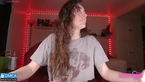 Snapshot of urhappywaifu chatting on October 2025 12:22:01 AM kae online show from October 2025 12:22:01 AM