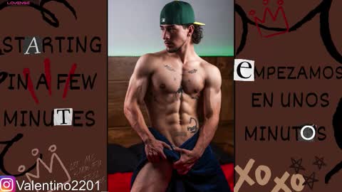 Snapshot of valentino2201 chatting on February 2026 03:16:02 AM valentino online show from February 2026 03:16:02 AM