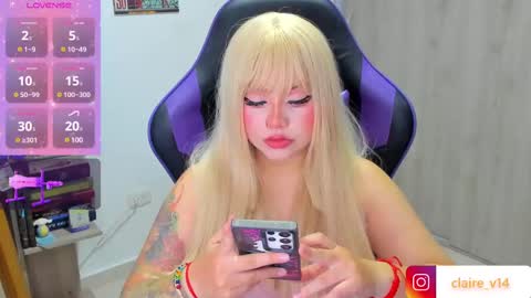 Snapshot of valkyrie_claire chatting on March 2025 01:25:02 AM Valkyrie claire online show from March 2025 01:25:02 AM