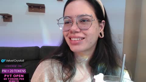 Snapshot of velvetcrystal chatting on September 2025 07:13:02 AM Crystal PVT OPEN online show from September 2025 07:13:02 AM