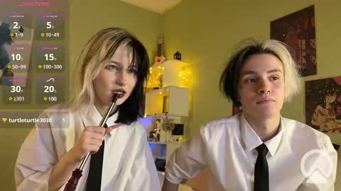 Snapshot of veryraretwins chatting on March 2025 12:34:01 PM veryraretwins online show from March 2025 12:34:01 PM