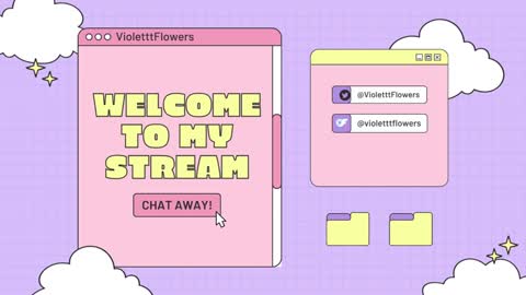 Snapshot of violetttflowers chatting on February 2026 01:59:02 AM Violet Flowers online show from February 2026 01:59:02 AM