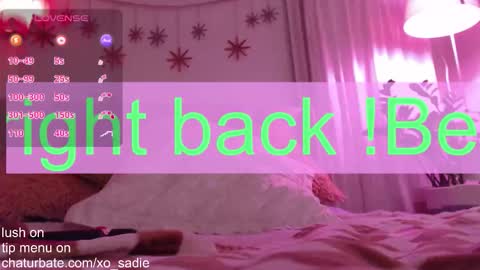 Snapshot of xo_sadie chatting on November 2025 07:41:02 AM Xo Sadie online show from November 2025 07:41:02 AM