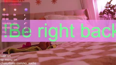 Snapshot of xo_sadie chatting on February 2026 07:17:01 AM Xo Sadie online show from February 2026 07:17:01 AM