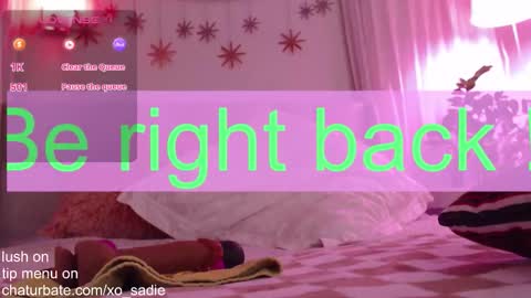 Snapshot of xo_sadie chatting on February 2026 08:23:02 AM Xo Sadie online show from February 2026 08:23:02 AM