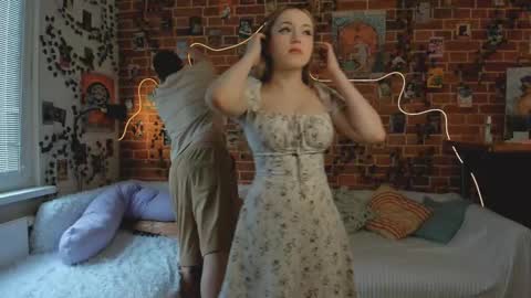 Mia and Andry  online show from February 2025 11:44:02 AM