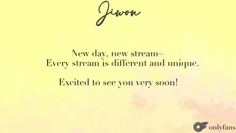 J i w o n   online show from June 2026 08:10:02 PM