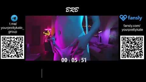 Snapshot of yourprettykate_ chatting on February 2025 10:55:02 AM online show from February 2025 10:55:02 AM