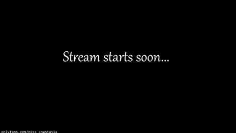 Anastasia online show from May 2026 06:16:02 PM