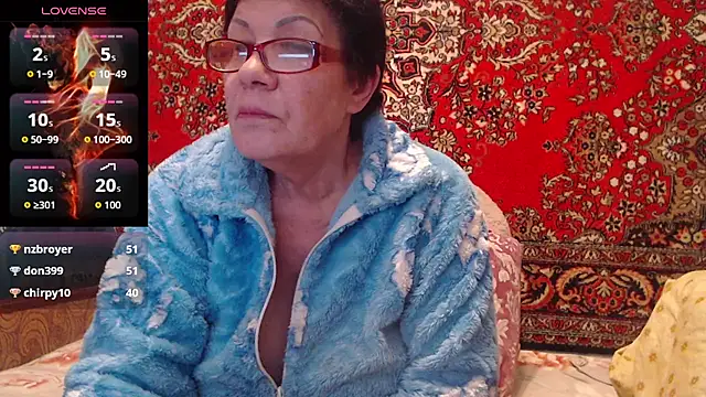 Sandra Carina online show from December 2025 08:13:02 PM