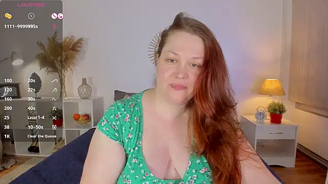 CutieGinger online show from December 2024 08:29:01 PM