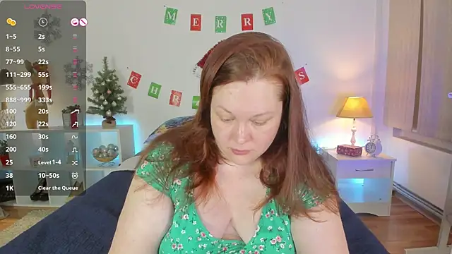 CutieGinger online show from January 2025 06:14:01 PM