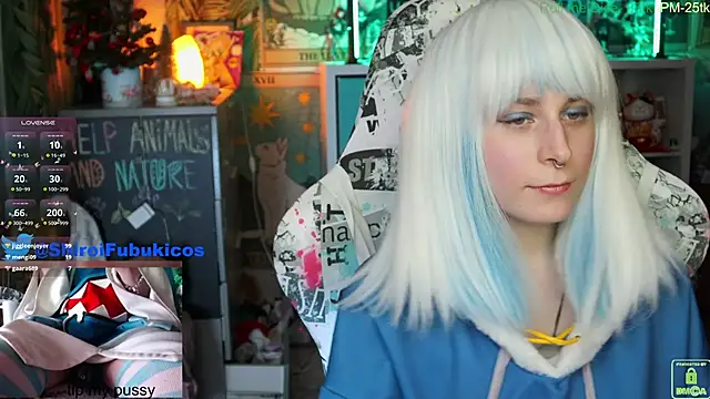 Snapshot of ShiroiFubuki chatting on January 2025 06:59:02 PM ShiroiFubuki online show from January 2025 06:59:02 PM