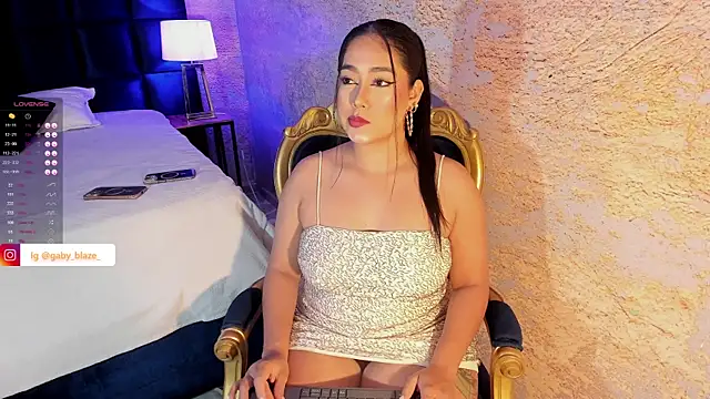 Gaby Blaze online show from February 2025 07:00:01 PM