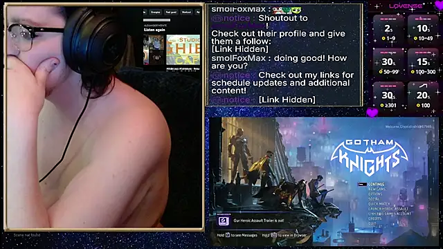 CryptidIndrid online show from December 2024 09:46:01 PM