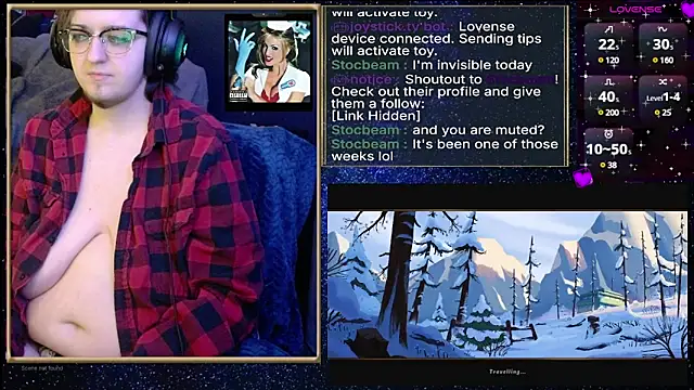 CryptidIndrid online show from December 2024 09:02:01 PM