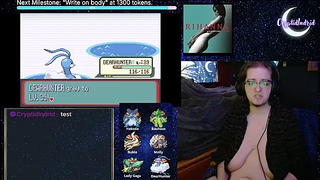 CryptidIndrid online show from December 2024 09:47:02 PM