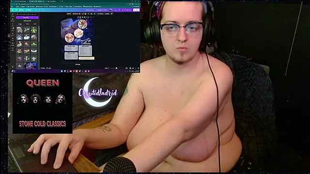 CryptidIndrid online show from December 2024 02:13:01 AM