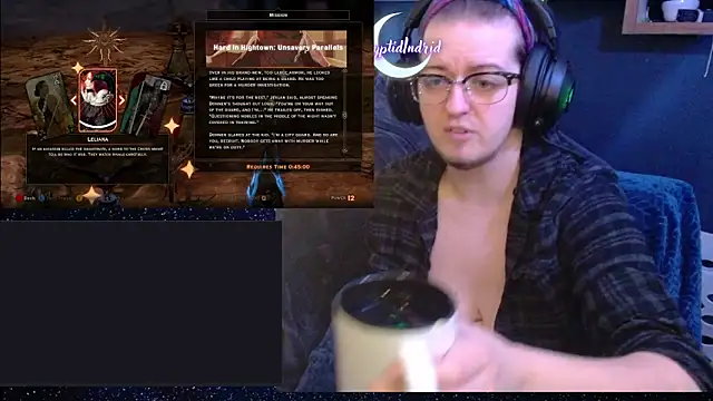 CryptidIndrid online show from January 2025 09:51:02 PM