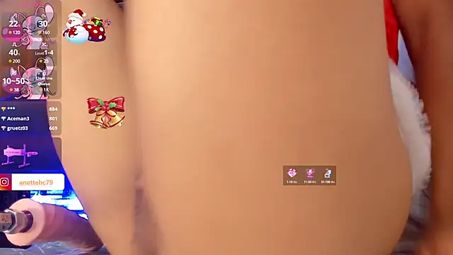 Anette  online show from December 2024 11:08:01 PM