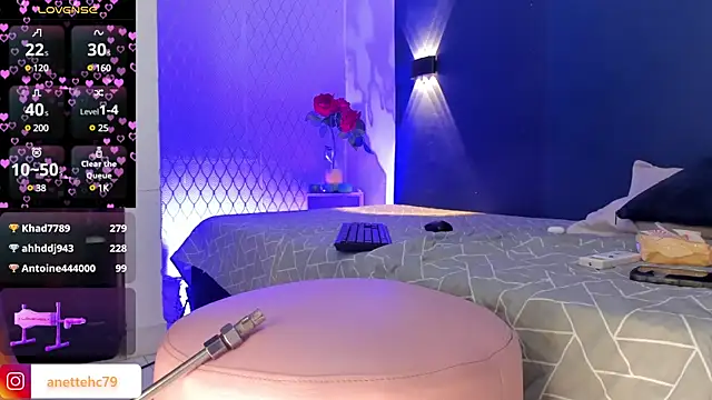 Anette  online show from January 2025 07:50:02 PM