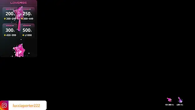 Snapshot of LucciaPorter chatting on December 2024 11:40:02 PM LucciaPorter online show from December 2024 11:40:02 PM