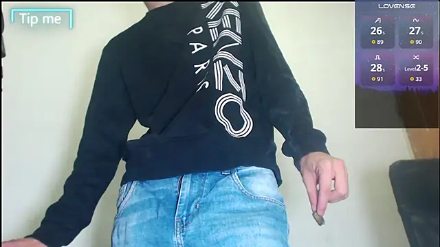 GrayHornyX online show from May 2026 12:33:02 PM