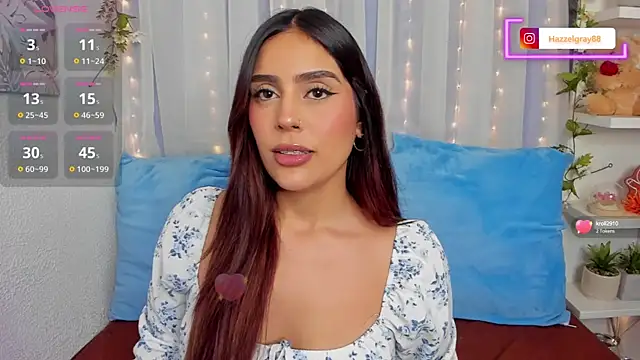 HazzelGray online show from September 2025 03:13:01 PM