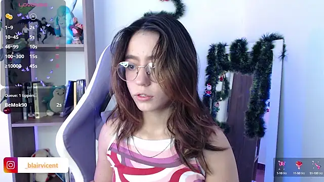 BlairVicent online show from December 2024 12:14:02 PM