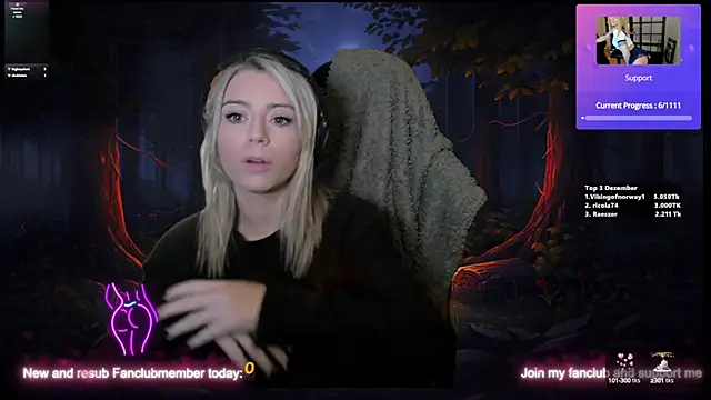 Lisaonthemoon online show from December 2024 10:15:02 PM